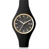 Image de Montre femme ICE-WATCH ICE Glitter Black silicone noir