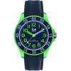 Image de ICE Watch, Montre, Dessin animé de glace Dino, Bleu, (Horloge analogique, 28 mm)
