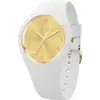 Image de ICE Watch, Montre, 025250   Élégance pure en blanc et or, Blanc, (Horloge analogique, 37 mm)