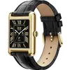 Image de Montre connectée Ice-Watch Ice Smart TK 2.0 35 mm Bluetooth Or avec bracelet cuir Croco Noir