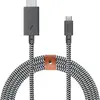 Image de Native Union HDMI (Typ A)   USB Typ C (3 m), Câble vidéo, Gris