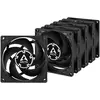 Image de Arctic Pack de valeur P8 PWM PST (80 mm, 5x), Ventilateur PC, Noir