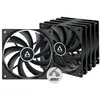 Image de Arctic Lot de 3 Ventilateurs de boitier P12 PST RGB - 12cm (Noir)