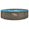 Image de Piscine tubulaire Active Frame Pool ronde effet rotin 4,57 x 1,06 m - Summer Waves
