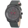 Image de Police, Montre, de cuir, Gris, (Horloge analogique, 44 mm)