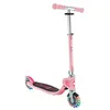 Image de Globber - Trottinette 2 roues FLOW FOLDABLE JUNIOR LIGHTS - Rose pastel