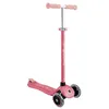 Image de Globber - Trottinette 3 roues PRIMO PLUS GLOW LIGHTS - Rose Corail