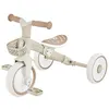 Image de Tricycle Globber Learning Trike 2-en-1 ecologic Taupe