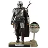Image de Figurine Hot Toys TMS015 - Star Wars - The Mandalorian -The Mandalorian & The Child Deluxe Version