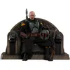 Image de Figurine Hot Toys TMS056 - Star Wars : The Mandalorian - Boba Fett Repaint Armor Version & Throne Standard Version