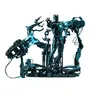 Image de Figurine Hot Toys MMS672D50 Marvel Comics Iron Man 2 Neon Tech Iron Man & Suit-Up Gantry Version Standard