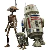 Image de Figure Hot Toys TMS086 - Star wars : The Book Of Boba Fett - R5-D4 & Pit Droid & BD-72