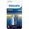 Image de Philips Lithium CR123 (photo) (1 pcs, CR123A, 1500 mAh), Batteries + piles