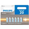 Image de Lot de 20 piles Philips AA LR6 1 pack de 10+10