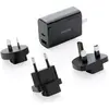 Image de Philips, Adaptateur de voyage, Chargeur de voyage ultra-rapide avec accessoires de
