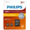 Image de Pack Philips Duo Carte Micro SDHC Class 10 UHS-I U1 32 Go avec adaptateur