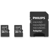 Image de Philips MicroSDHC 2-Pack 32GB Class 10 UHS-I U1 incl. adaptateur (32 Go, microSDHC, U1, UHS-I), Carte mémoire