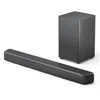 Image de Philips TAB5309 - Système de barre audio - pour home cinéma - Canal 2.1 - sans fil - Bluetooth - 120 Watt (Totale) - gris foncé