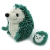 Image de Peluche Ptipotos-herisson maman bebe vert