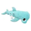 Image de Les Déglingos Les PTIPOTOS by Peluche Clou Requin Marteau Maman and Bebe Bleu Aqua