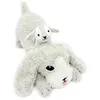 Image de Ptipotos - Maman et bebe chien - gris clair