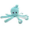 Image de Les Déglingos Les PTIPOTOS by Peluche FILOU LA Pieuvre Maman and Bebe Bleu Aqua