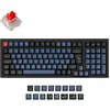 Image de Keychron K4 Pro (DE, Filaire, Sans fil), Clavier, Noir, Bleu, Gris
