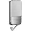 Image de EcoFlow RAPID Magnetic Powerbank argent 5.000mAh (5000 mAh, 30 W, 19.34 Wh), Chargeur de secours, Argent