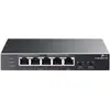 Image de TP-Link NET SWITCH 5PORT 1000M/TL-SG1005P-PD (11 ports), Switch réseau, Noir
