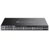 Image de TP-Link Omada 48-Portgigabit Stackable L3 Managed Poe Switch With 6 10 (54 ports), Switch réseau, Noir