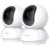Image de TP-Link Caméra De Sécurité Domestique UHD (2-Pack) (1920 x 1080 Pixels), Caméra réseau, Blanc, Noir