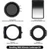 Image de H&Y REVORING MkII Landscape Kit 46-62mm (RNC62-II + RBR-62 + RH100 + KS09) (46 mm, Filtre dégradé gris, Filtre polarisant), Filtre photo, Gris, Noir
