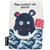 Image de Protège carnet de santé Hippipos hippopotame