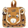 Image de Les Deglingos trousse de toilette pliable tigre junior 27 cm polyester marron