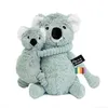 Image de LES DEGLINGOS - LES PTIPOTOS -Peluches Koala maman et son bébé menthe +/- 35 cm