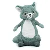 Image de Peluche Raton laveur vert maman-bébé Les Ptipotos Les Déglingos