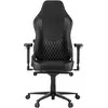 Image de Zengear ZEN SAGA REAL LEATHER GAMING CHAIR - Noir - Cuir -, Chaise gaming, Noir
