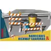Image de Meng-Model Barricades & Highway Guardrail