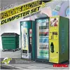 Image de Meng-Model Set Vending Machine & Dumster