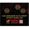 Image de Meng-Model U.S.Cougar 6x6 MRAP Vehicle Wheel Set