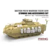 Image de British Fv510 Warrior Tes(h) Aifv Stowage And Accessories Set (resin) - 1:35e - Meng-model