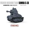 Image de Meng-Model Réservoir moyen français Somua S-35 (modèle cartoon)