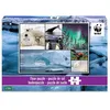 Image de Puzzle de sol 48 pièces : Polaire WWF
