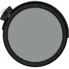 Image de H&Y Porte-filtre série K avec filtre gris ND64 et montage polarisant CPL HD MRC - 95 mm (95 mm, Filtre gris neutre), Filtre photo, Noir