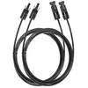Image de Câble d'Extension Solaire MC4 pour Station Électrique 3m Ecoflow Noir