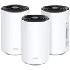 Image de TP-Link Deco PX50 V1 - Système Wi-Fi - (3 routeurs) - jusqu'à 6500 pieds carrés - maillage 1GbE, G.hn - Wi-Fi 6 - Bi-bande