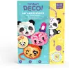 Image de Box Candiy Make your own Crochet Pets - (BC-1959), Kit de travail manuel, Blanc, Noir, Violet, Rose