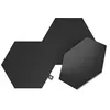 Image de Kit d'extension de panneaux lumineux - Nanoleaf - Ultra Black Hexagons - LED - Compatible Alexa