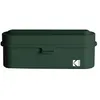 Image de KODAK Film Case (135) Boîtier Compact en Acier pour 5 Rouleaux de Film 135 mm, Capot Amovible, Design Annees 70, Protection Poussiere et Humidite - Olive