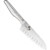 Image de Couteau santoku alvéolé Shoso 16.5cm - Kai - Gris - Acier